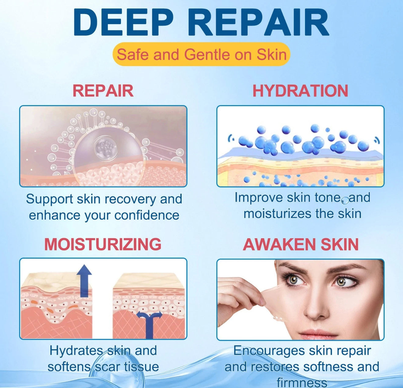 5in1 Scar Butter Cream with Vitamin E Coco shea  butter and Coconut oil helps skin recovery Scar Removal Gel with for Keloid Bump Scar Section Burns Daily Gentle Skincare Moisturizer for Women