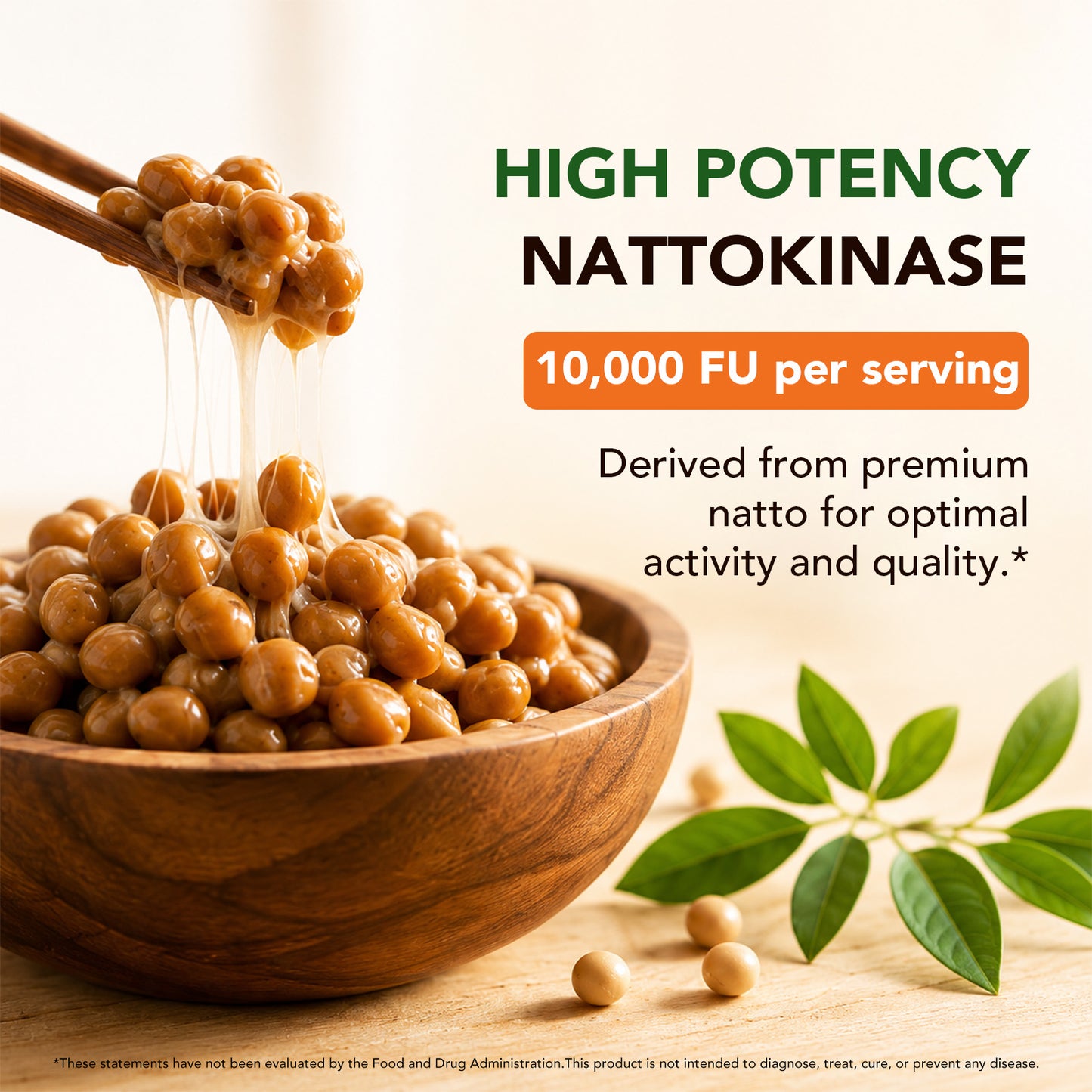 Nattokinase Supplement 10,000 FU, 7-in-1 Formula with CoQ10, Bromelain,Turmeric, Ginger, Olive Leaf &amp; White Willow Bark, MCT Oil Softgels for Bioavailability, 120 Softgels, Non-GMO