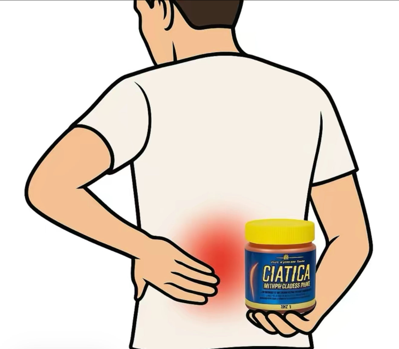 Ciatica ointment Extra Fuerte Nervio Ciatico Plus 125 gr Skin Repair Moisturizers Comfort Moisture Cosmetic Blend Herbal Intensive Soothing Hydrating Moisturizing with arnica , camphor , menthol , peppermint oil , eucalyptus