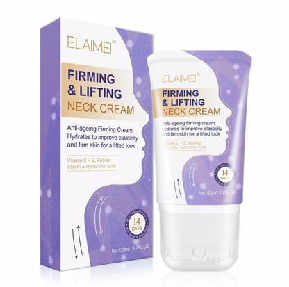 Neck Firming cream , for tightening and wrinkles , firming skin and fine lines , neck lift cream 120ML