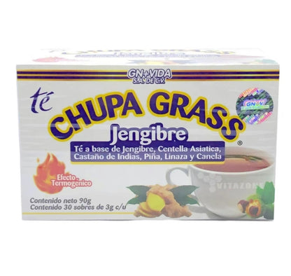 Chupa Grass Te TeaTox - Tea With Gotu Kola Linaza Cinnamon