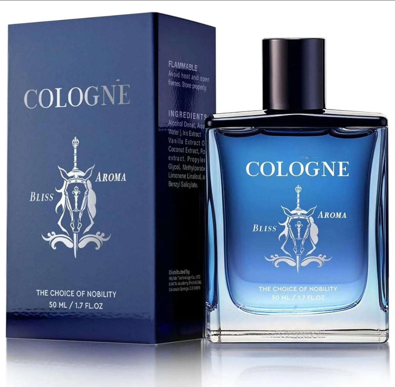 Men’s Pheromone Infused Perfume Cologne 1.7 OZ Hypnosis Fragrances Charm
