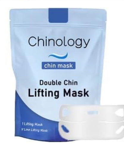 Chinology Chin Mask - Double Chin Lifting, Jawline Firming Mask For Face And Neck