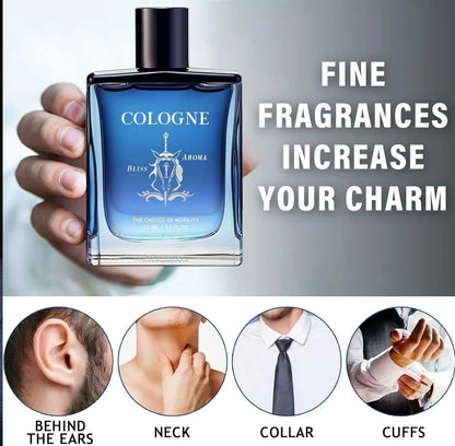 Men’s Pheromone Infused Perfume Cologne 1.7 OZ Hypnosis Fragrances Charm