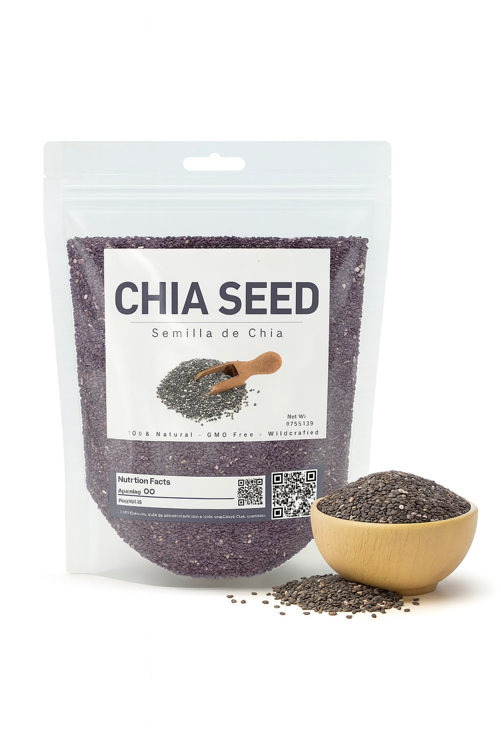 Premium Chia Seeds natural , Semillas De chia naturales de Mexico with omega 3 , good fiber 8oz