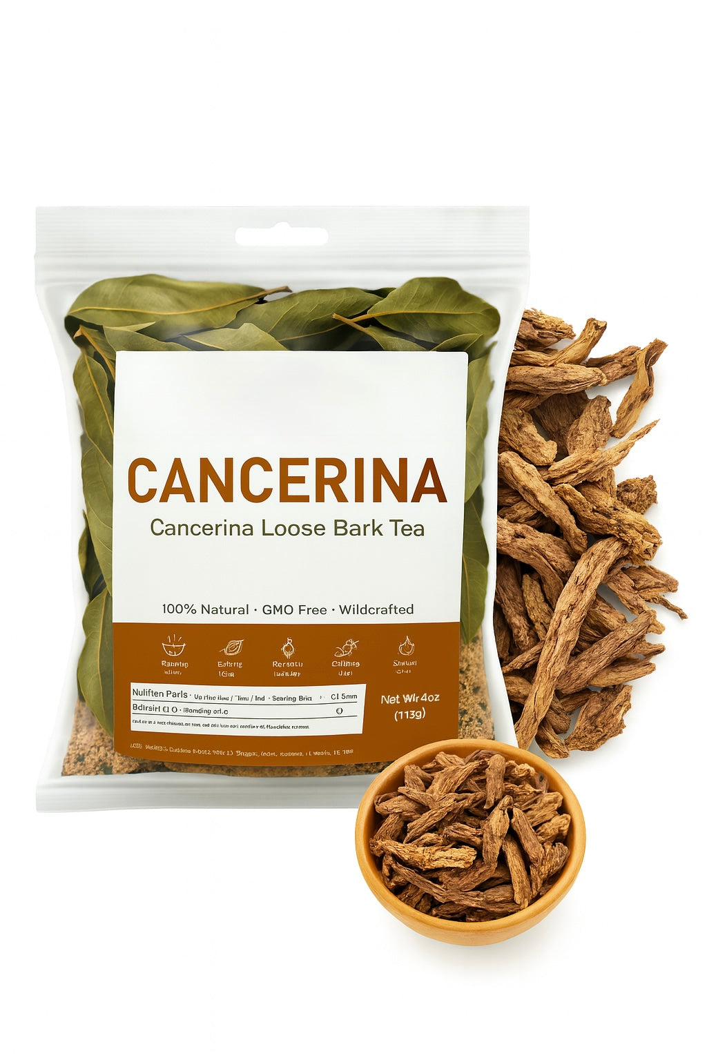 Cancerina Herbal tea - Calluna Vulgaris - anahuac Cancerina tea - all natural loose leaf tea, Mexican imported herbal tea 4oz