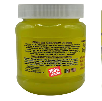 Reforzado Gel de Jengibre No+Panza - NO+PANZA Ginger Gel + Bamitol, 8.8 Ounce (Pack of 1)
