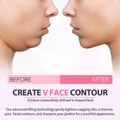 V Line Shape Face Lifting Mask, Double Chin Reducer, Chin Up Patch Lifting Mask