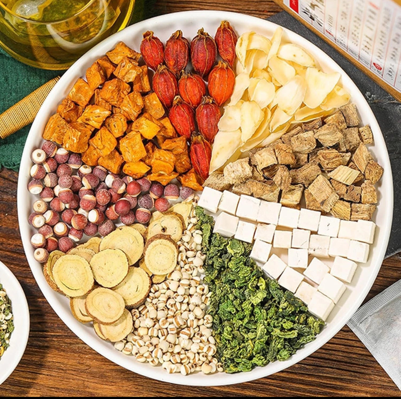 Organic Chicory and Gardenia Tea – Supports Kidney & Liver Health, Natural Blend with Licorice, Chrysanthemum, Orange Peel & More, 150g