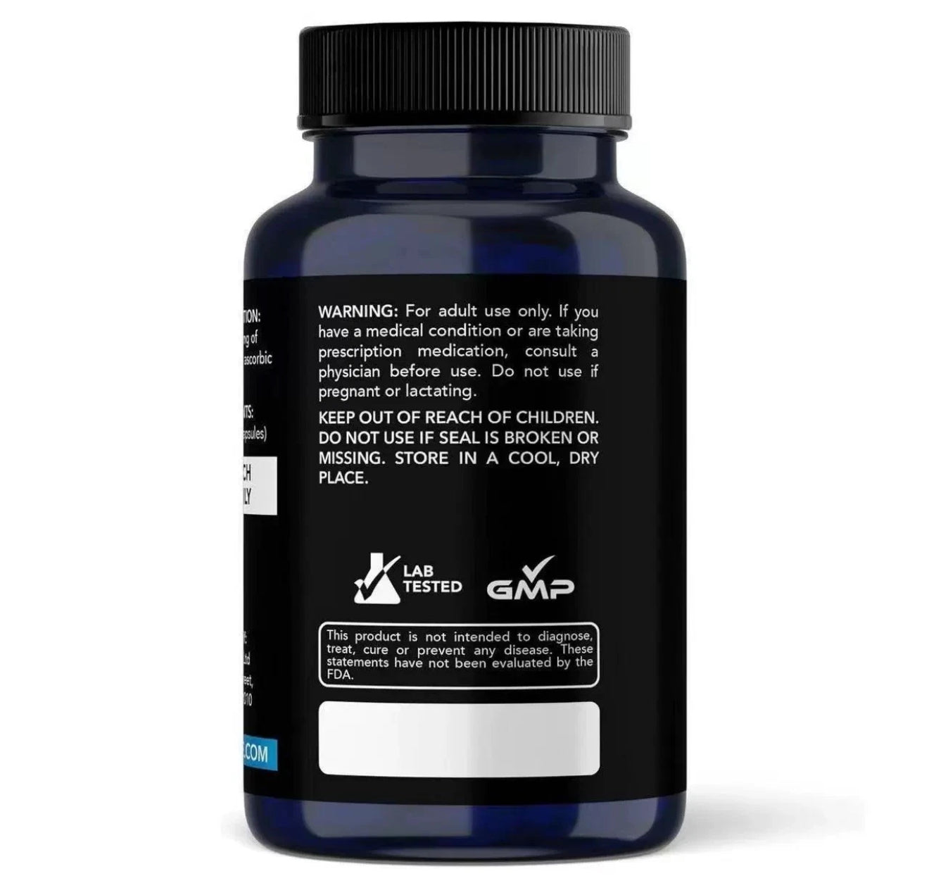 Methlyne Blue Pharmaceutical Grade, Capsule Form, Methylene Blue Capsules for Humans with Added Vitamin C Ester for Enhanced Absorption, USP Grade 99% Purity - Boosts Memory, Focus, Clarity, Energy