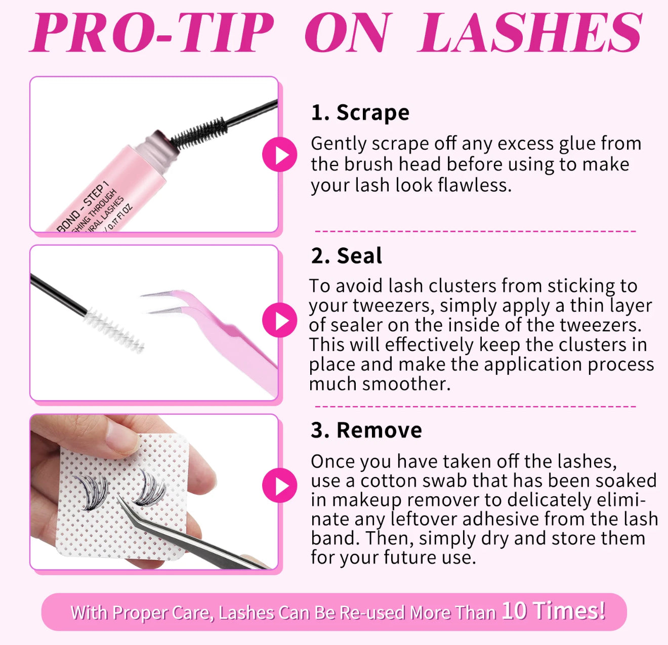 Lash Extension Kit DIY 280pcs Lash Clusters Eyelash Extension Kit, 9-16mm 30D 40D Individual Lashes Kit with Lash Bond and Seal, Lash Tweezers for Self Use (30D&40D, 0.07D, 9-16mm, Kit)