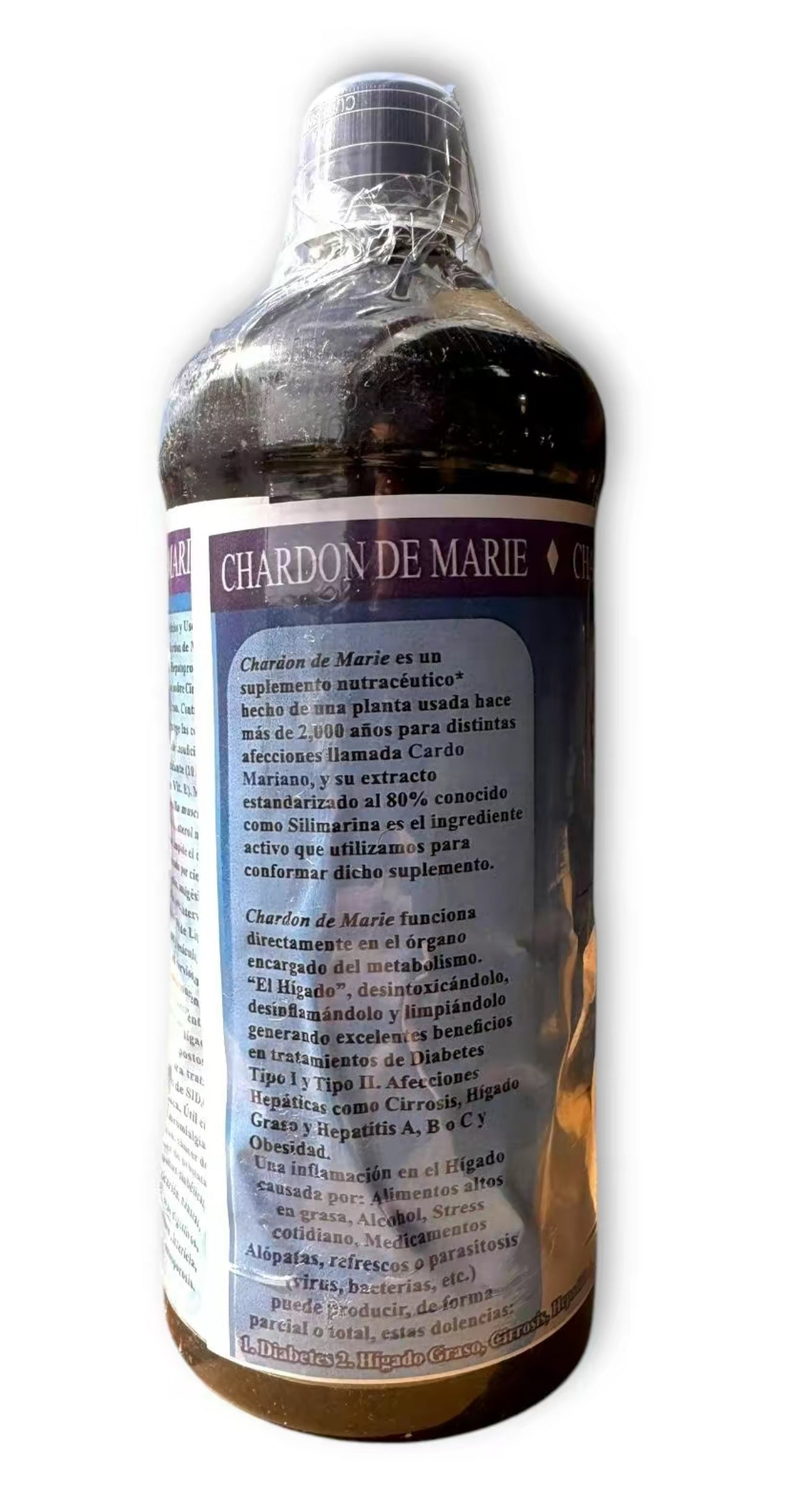 Chardon de Marie - Juice Tonic- Jugo De Silimarina (Milk Thistle) Jugo de maguey