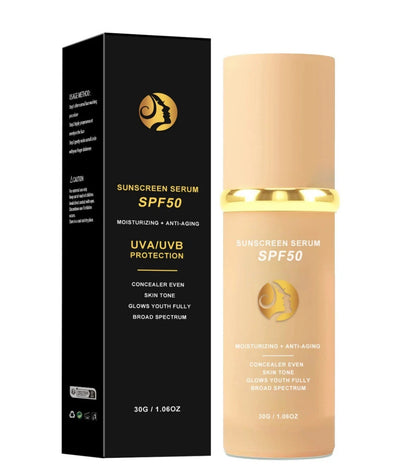 Color Changing Foundation Liquid 4in1 Oil-free BB Cream Makeup, Nude face Medium Spectrum