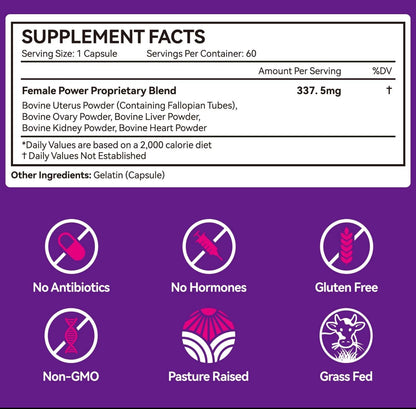 Womens Wellness Pills Hormone Balance for Women Estrogen Menopause Support