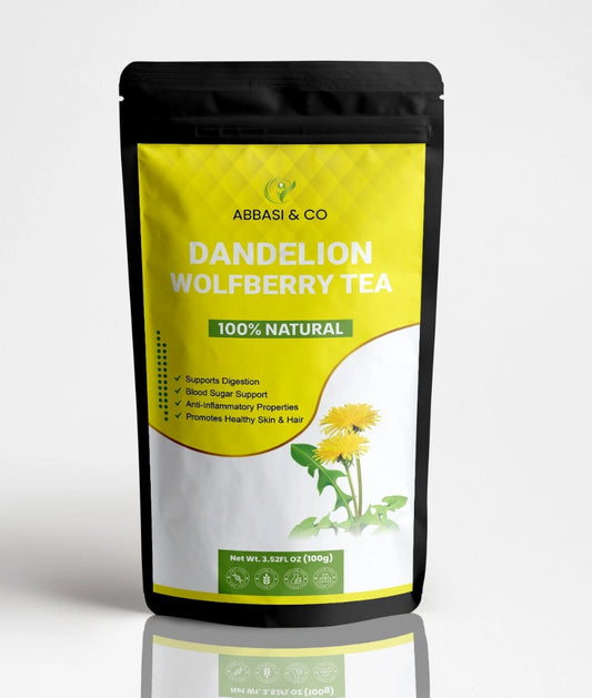 Dandelion & Wolfberry Herbal Tea – Natural Kidney & Liver Support Blend – 120g