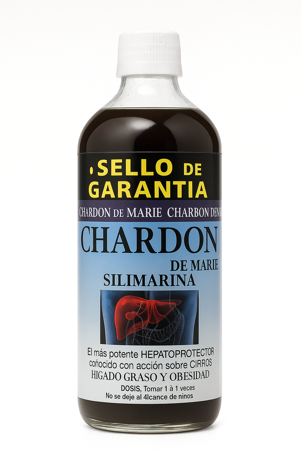 Chardon de Marie - Juice Tonic- Jugo De Silimarina (Milk Thistle) Jugo de maguey
