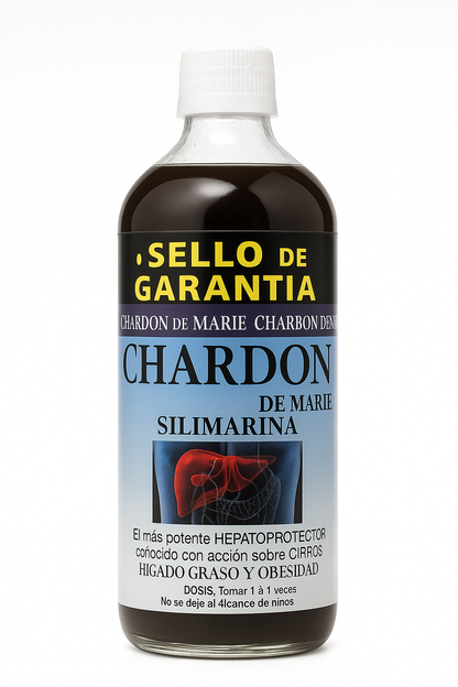 Chardon de Marie - Juice Tonic- Jugo De Silimarina (Milk Thistle) Jugo de maguey