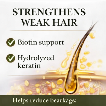 500ML Rosemary + Fenugreek Botanical Hair Growth Shampoo – Biotin, Keratin & Horsetail Extract - With Real Visible Pieces of Rosemary, Fenugreek & Cinnamon Thickening & Strengthening Formula