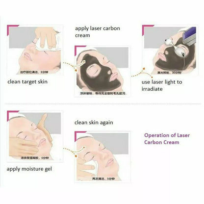 80ML Carbon Paste Gel Cream Laser Facial Beauty Care Rejuvenation Carbon Peel