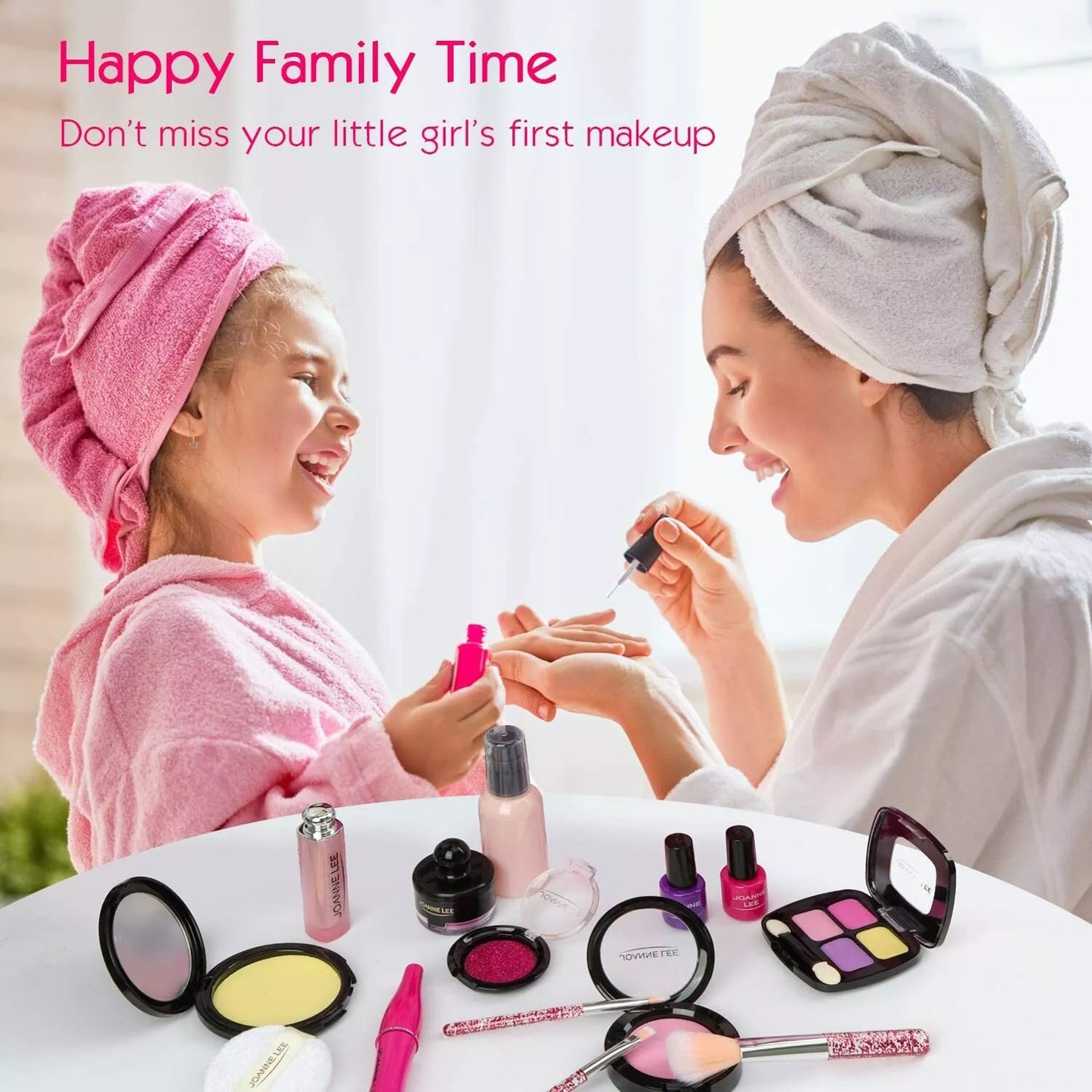 Kids Makeup Pretend Play Cosmetic Play Makeup Toy Set Kit for Little Girls Toys