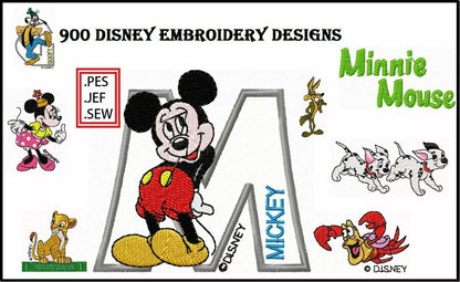 Embroidery Designs PES JEF HUS Disney Marvel Star Wars Embroidery Designs USB